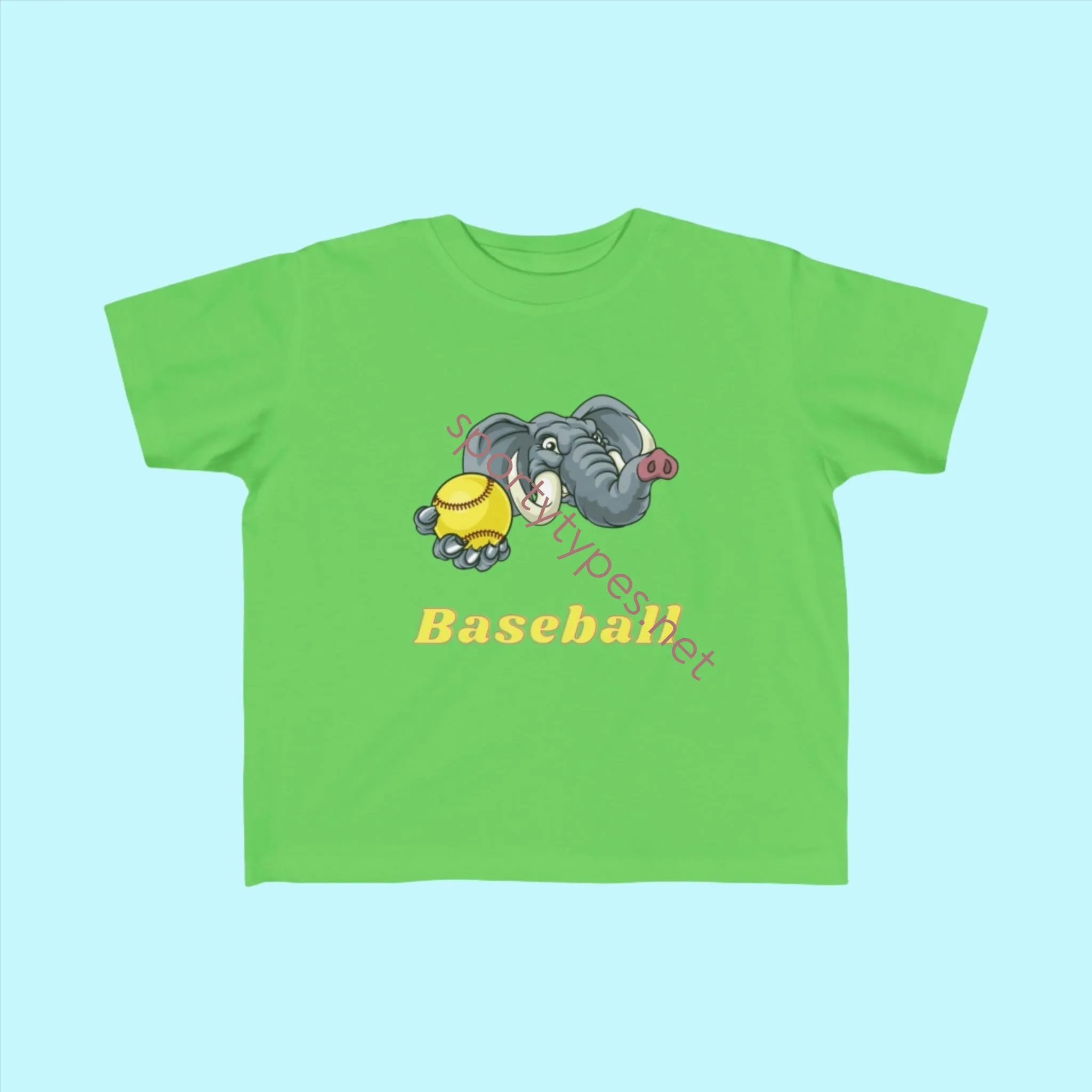 Toddler Baseball Fan Jersey T-Shirt
