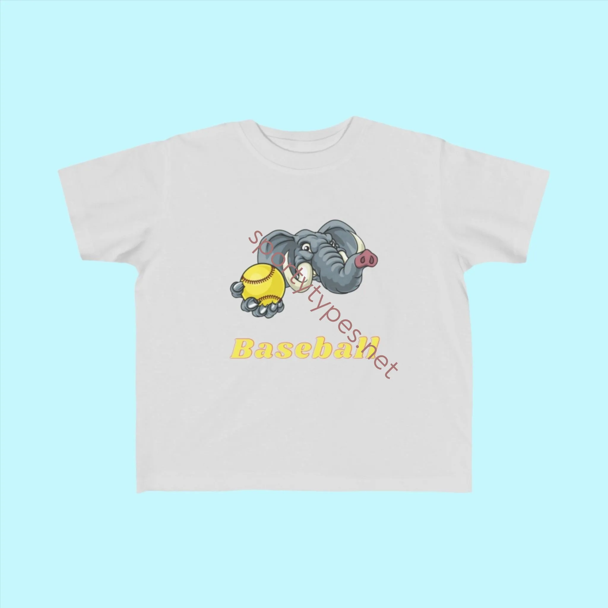 Toddler Baseball Fan Jersey T-Shirt