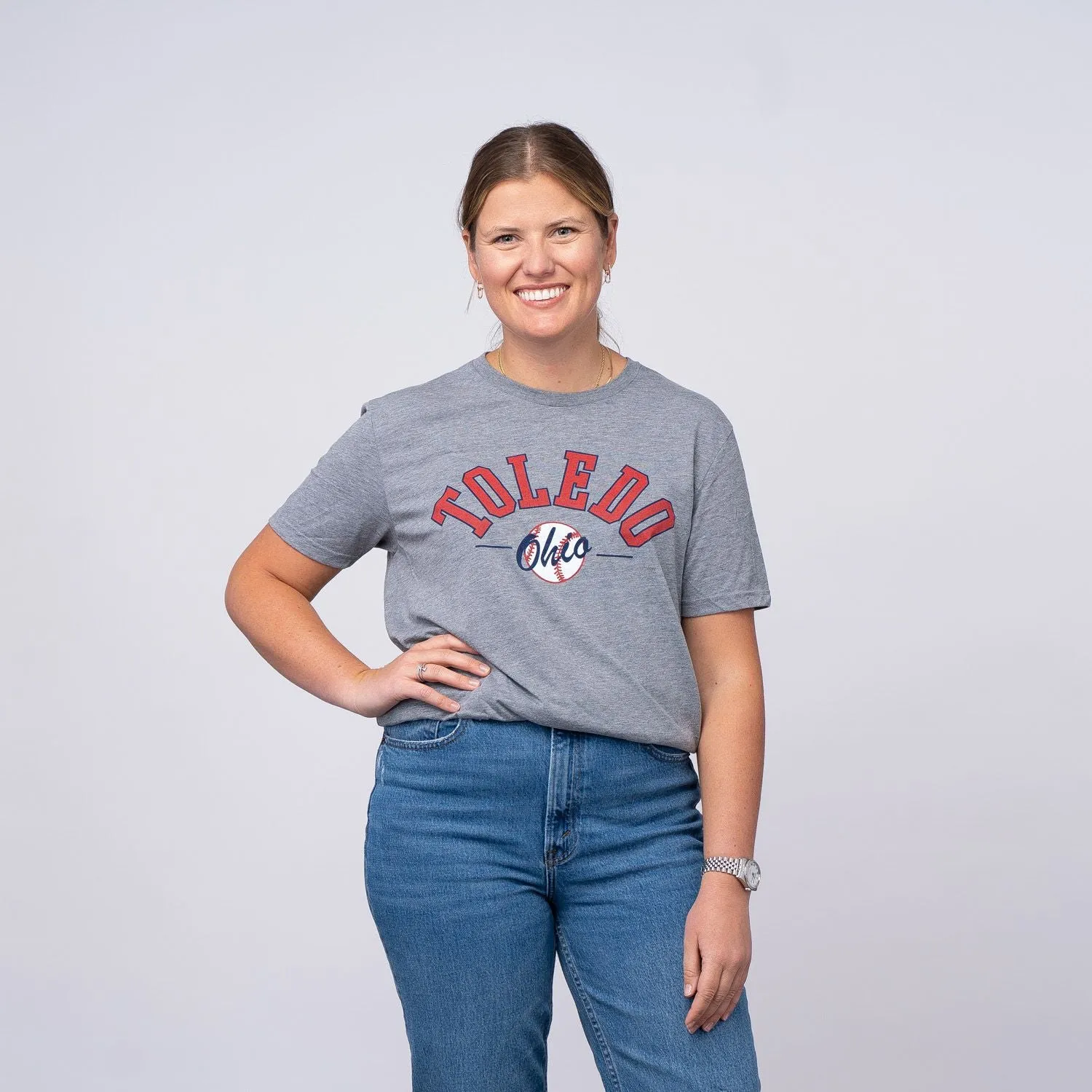 Toledo Script Ohio Baseball Shirt
