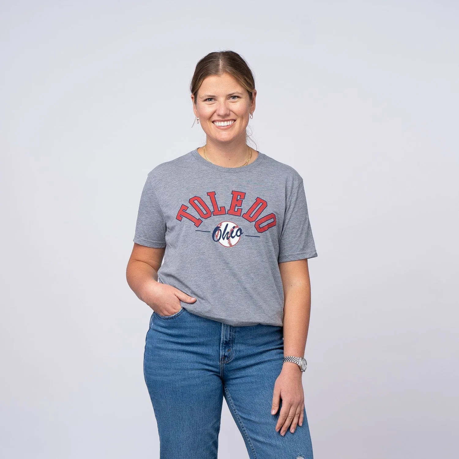 Toledo Script Ohio Baseball Shirt