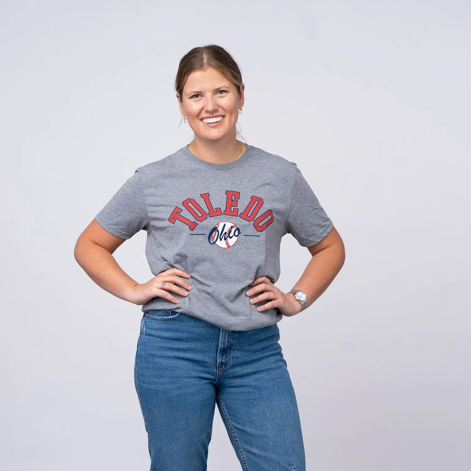 Toledo Script Ohio Baseball Shirt