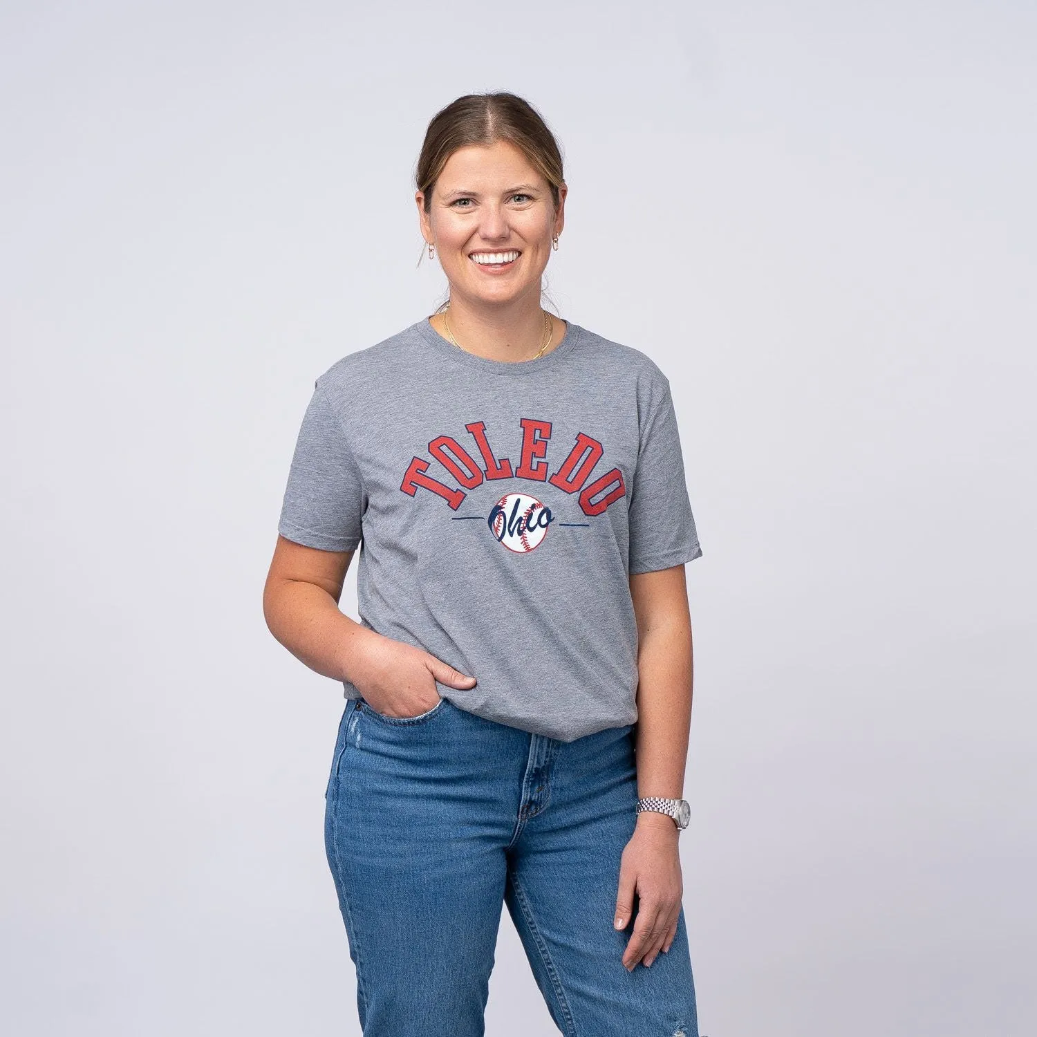 Toledo Script Ohio Baseball Shirt