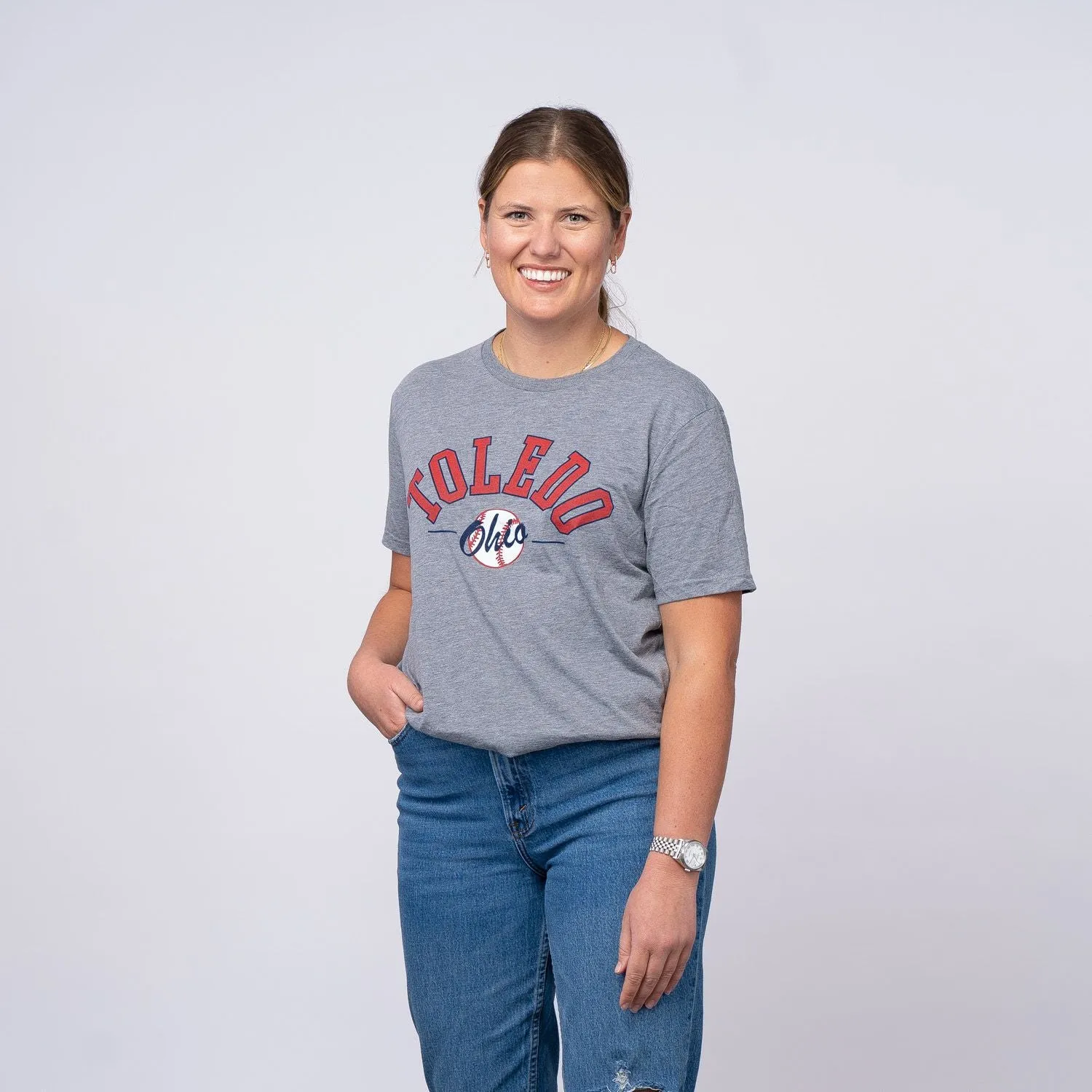 Toledo Script Ohio Baseball Shirt