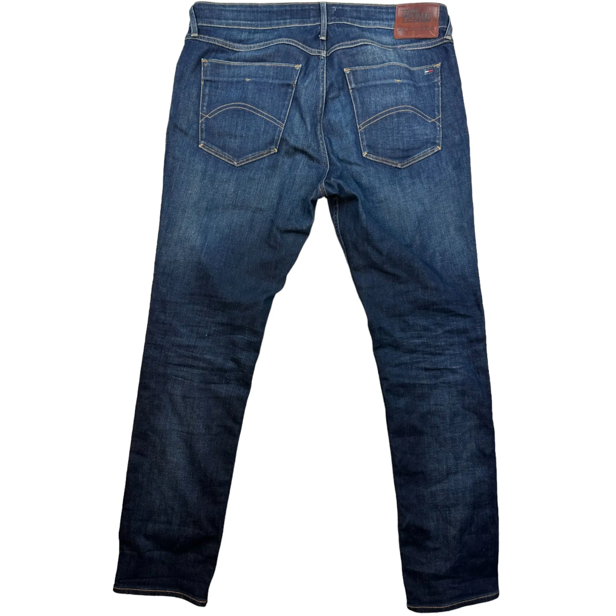 TOMMY HILFIGER “SLIM TAPERED” JEANS - (36 X 32)