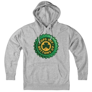 Tops Off Bottoms Up Bottle Cap Hoodie