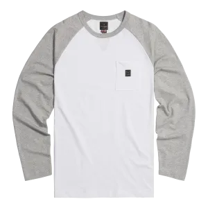 Triumph Blackwell Long Sleeve T-Shirt - White/Grey