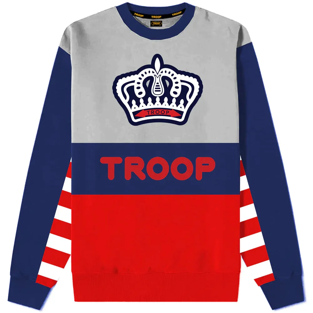 TROOP Longwood Crewneck Grey