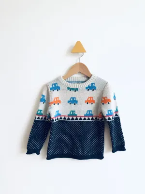 Truck Sweater // 12-18M