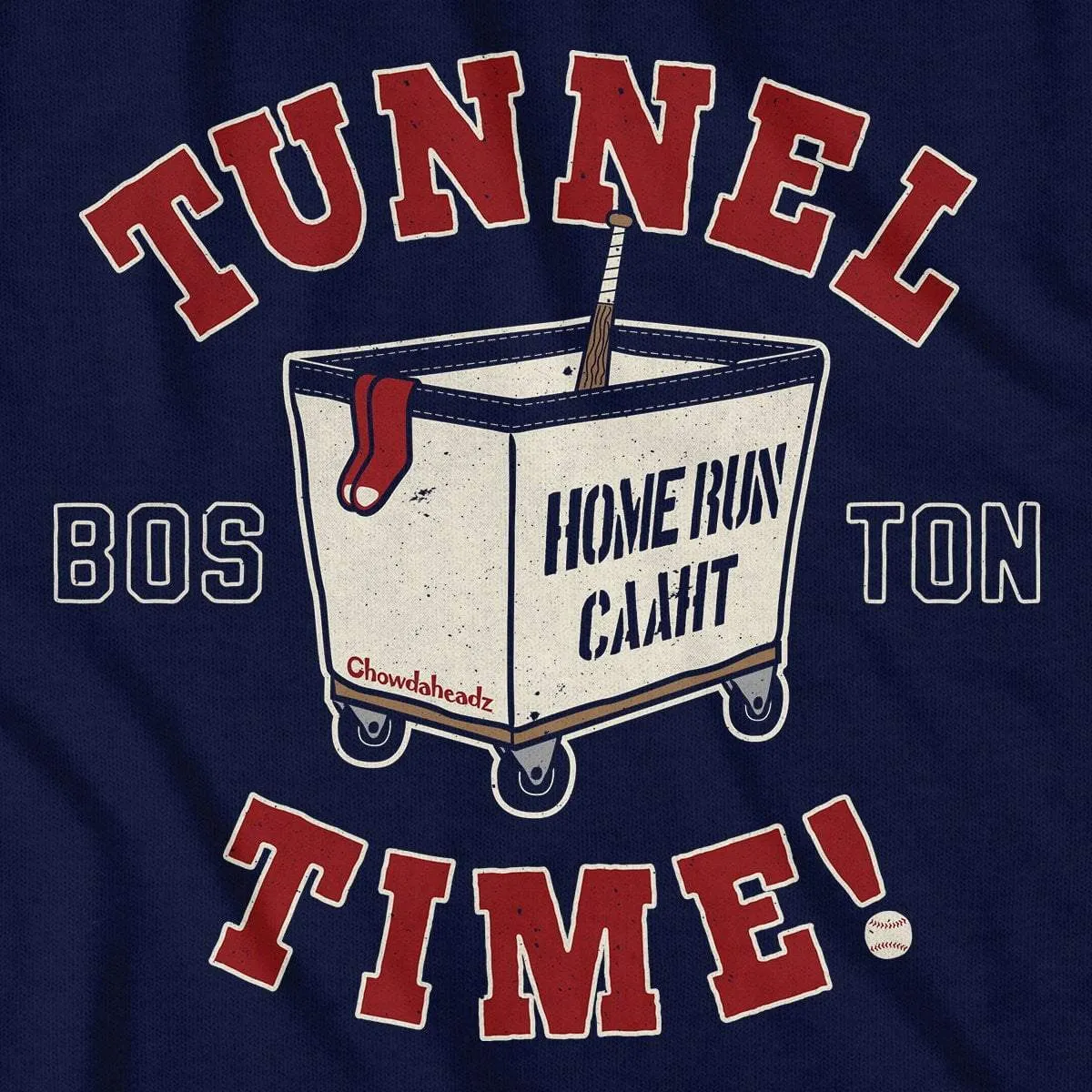 Tunnel Time Boston Baseball T-Shirt