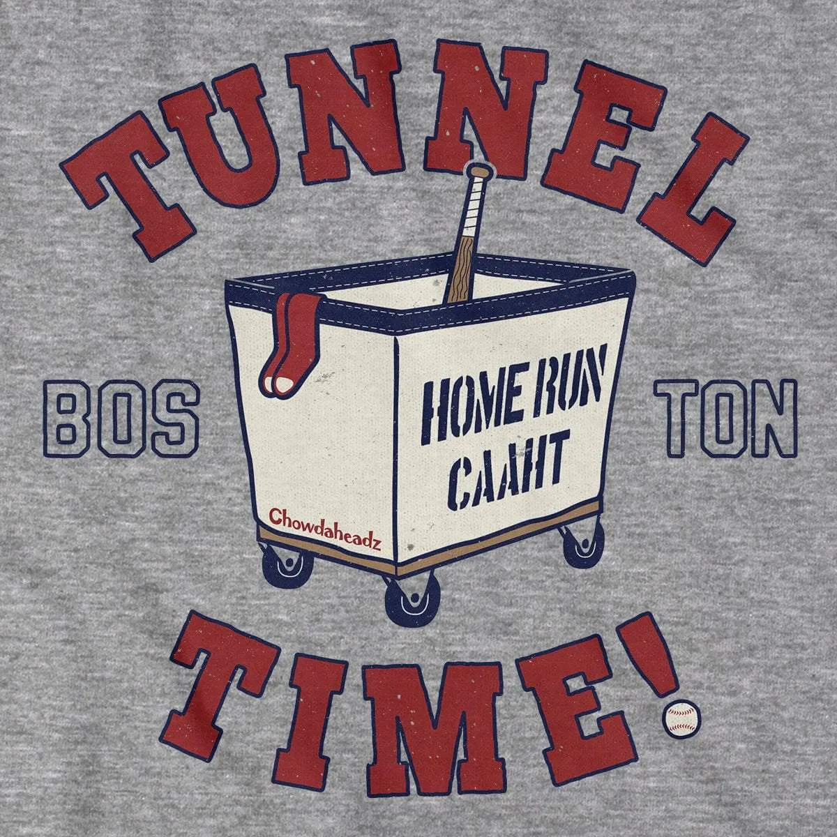 Tunnel Time Boston Baseball T-Shirt