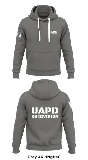 UAPD K9 Division Store 1  Core Men's Hooded Performance Sweatshirt - HNgHsC