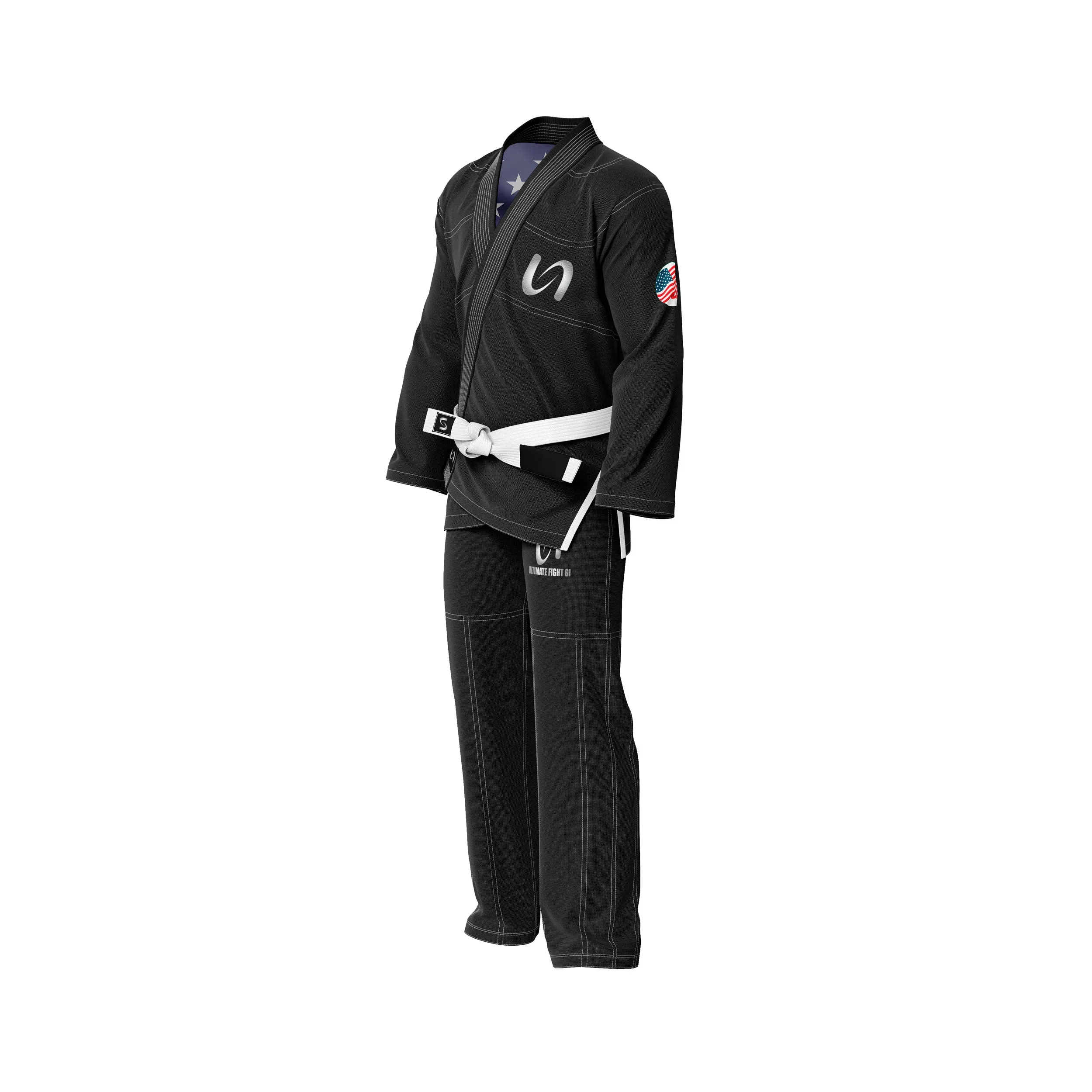UFG - Brazilian Jiu-Jitsu Gi - Inner Sublimation of USA Flag