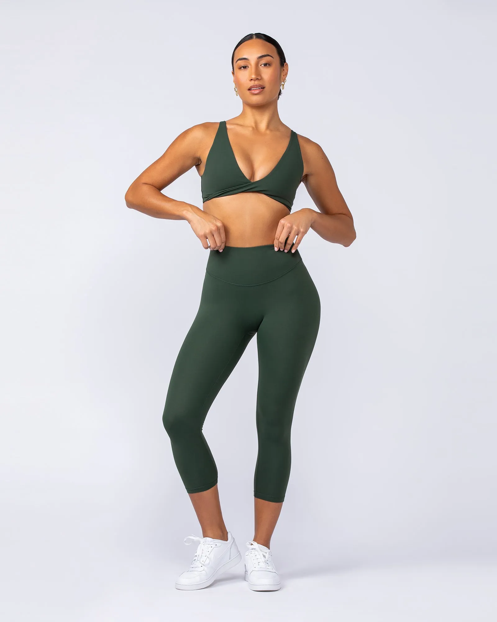 Ultra Aura 7/8 Leggings - Dark Olive