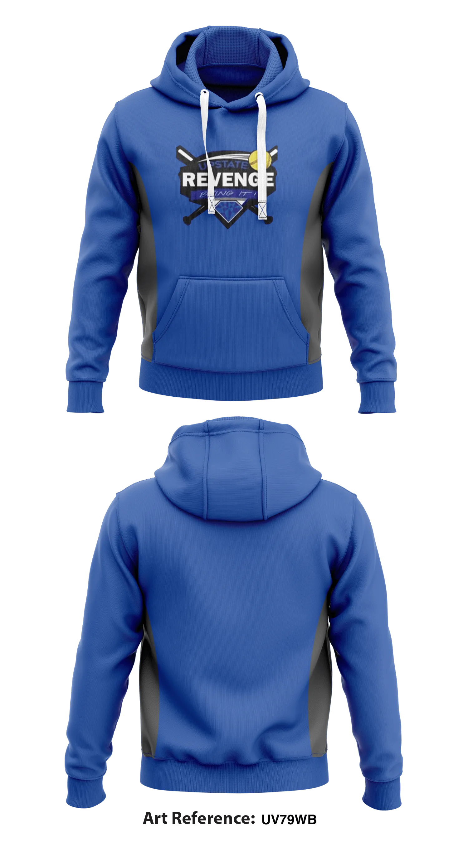 Upstate Revenge  Core Men's Hooded Performance Sweatshirt - Uv79Wb