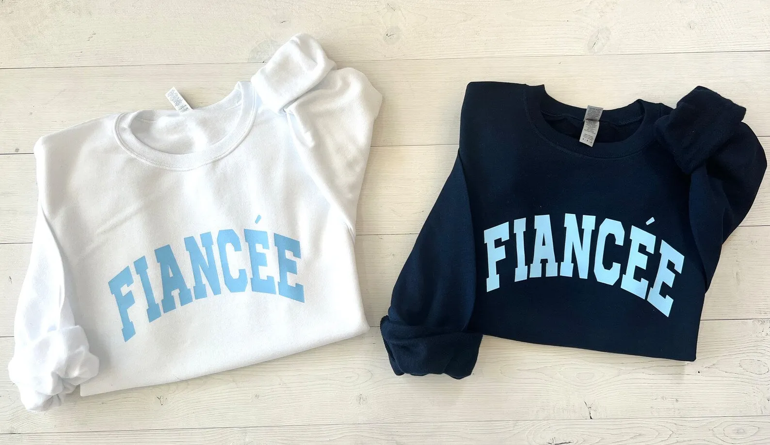 Varsity Fiancée Crewneck Sweatshirt