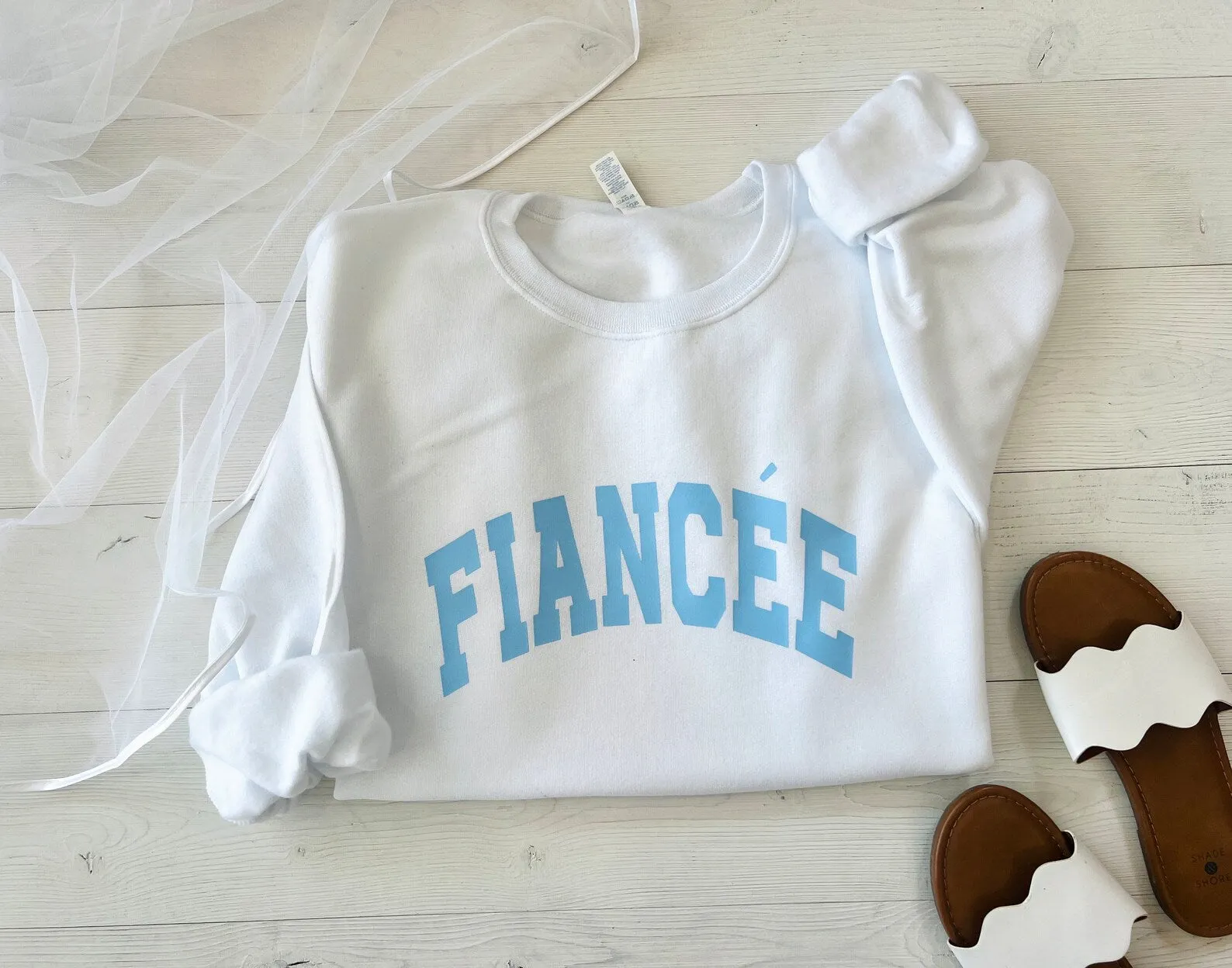Varsity Fiancée Crewneck Sweatshirt
