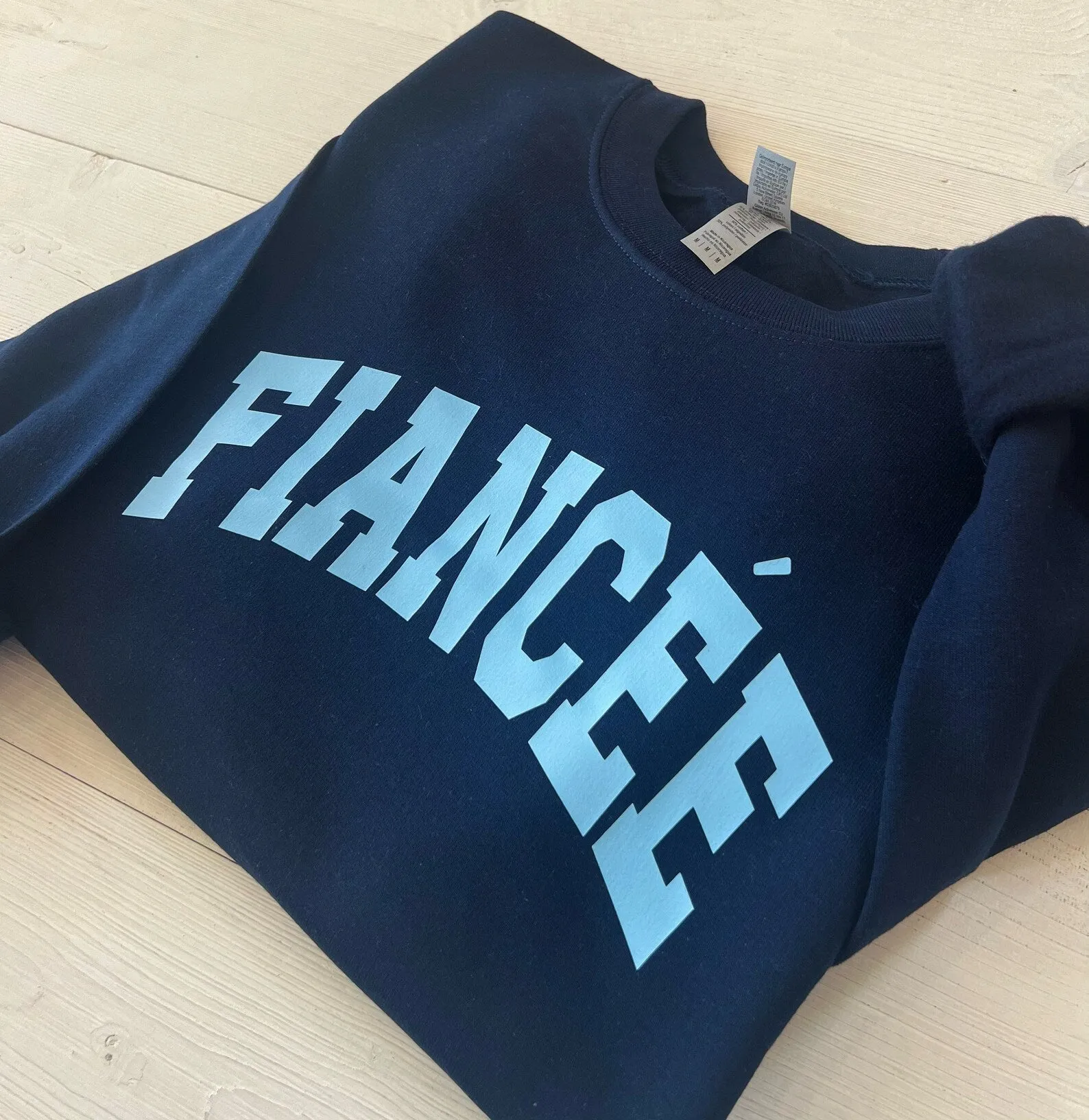 Varsity Fiancée Crewneck Sweatshirt