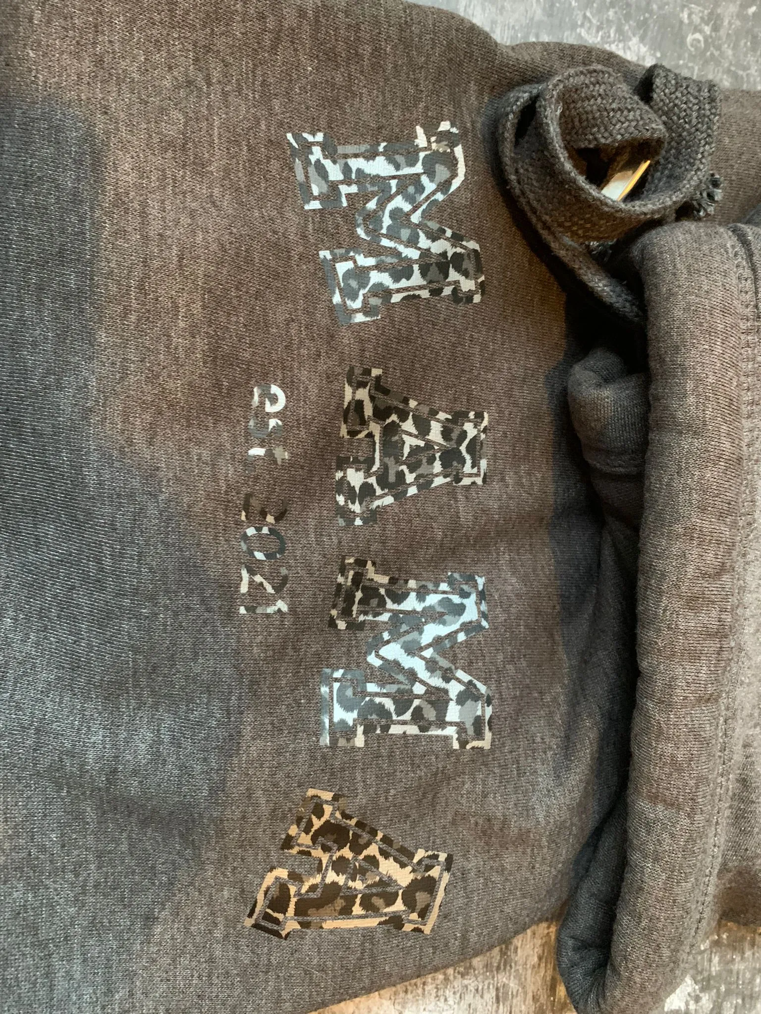 Varsity 'Mama est. 2021' Hoodie - Large