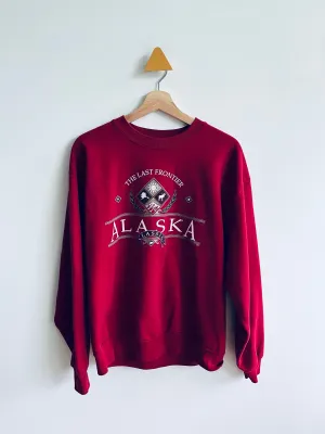 Vintage Alaska Sweatshirt // Adult L