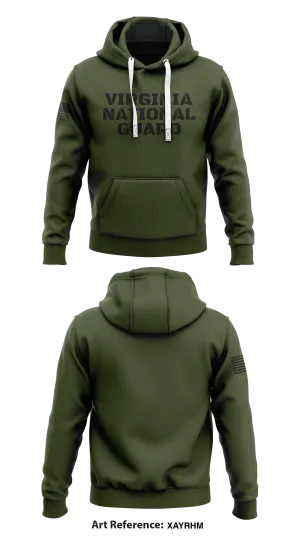 Virginia National Guard Store 1  Core Men's Hooded Performance Sweatshirt - XaYRhm