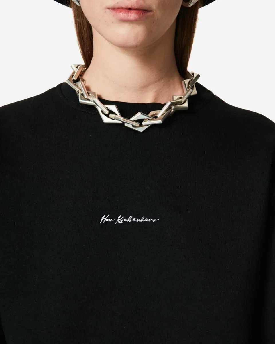 W Bulky Crewneck - Black