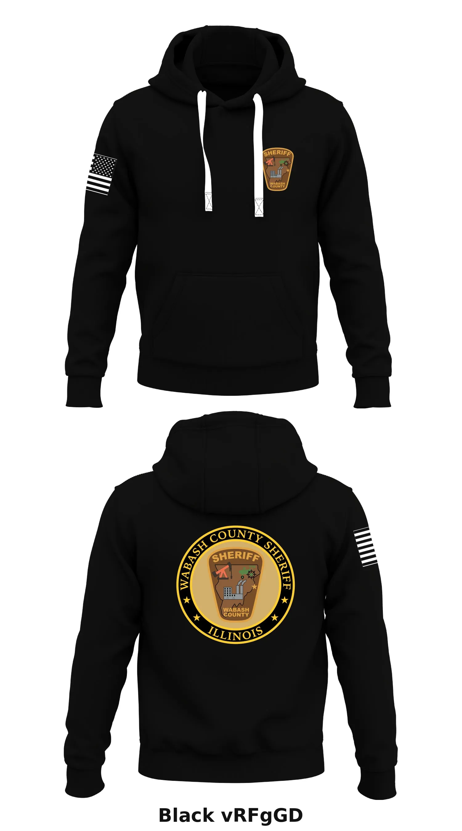 Wabash County Sheriff's Office  Store 1  Core Men's Hooded Performance Sweatshirt - vRFgGD