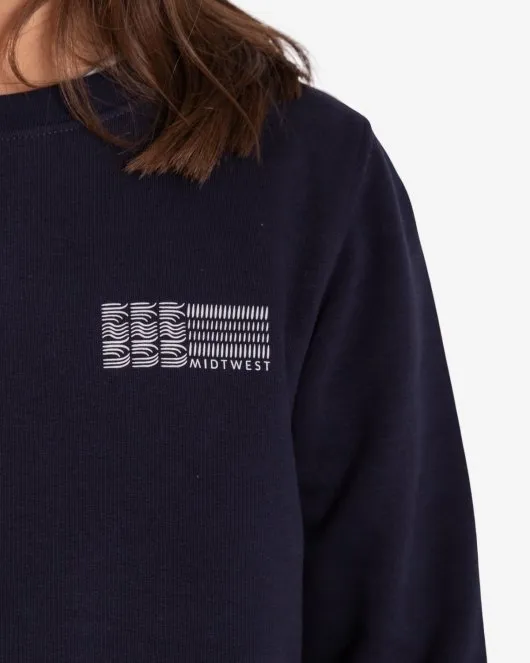 Weather Crewneck Junior - Navy