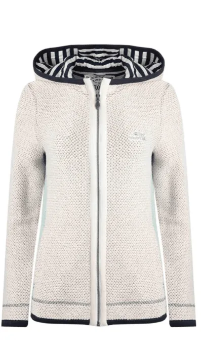 Weird Fish Cadie Limited Edition Eco Full Zip Hooded Macaroni Mint Green