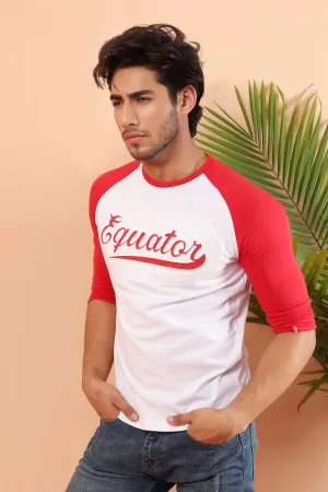 WHITE EQUATOR T-SHIRT
