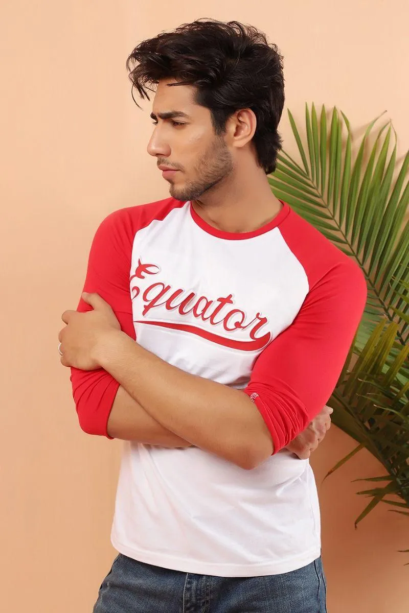 WHITE EQUATOR T-SHIRT