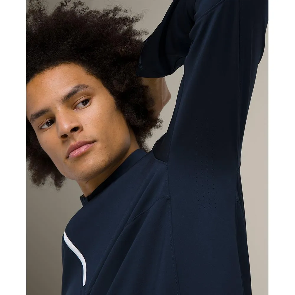 Wilson Men's Elevate Performance 1/2 Zip Longsleeve - Navy
