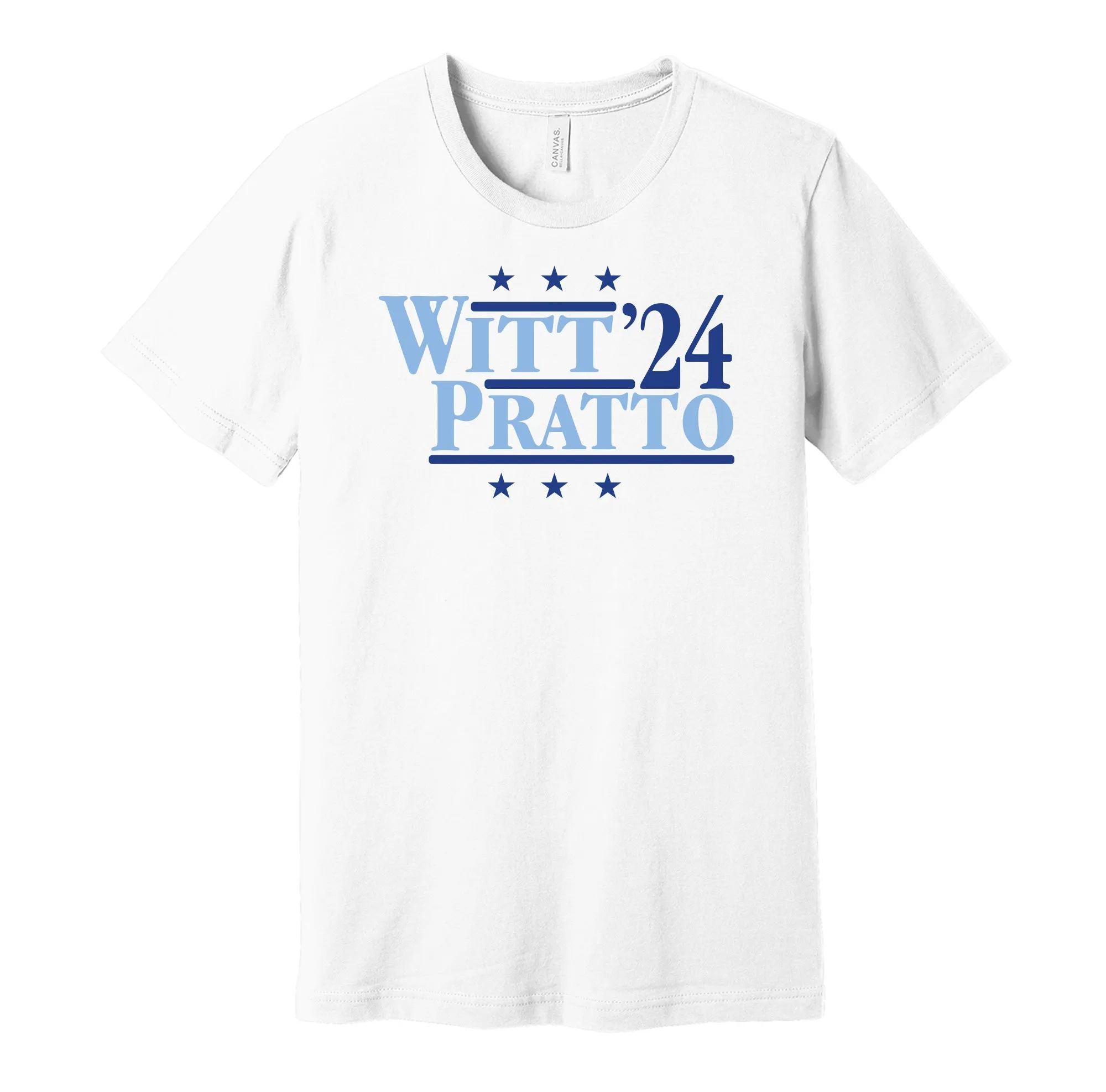 Witt & Pratto '24 - Kansas City Political Campaign Parody T-Shirt - Hyper Than Hype Shirts
