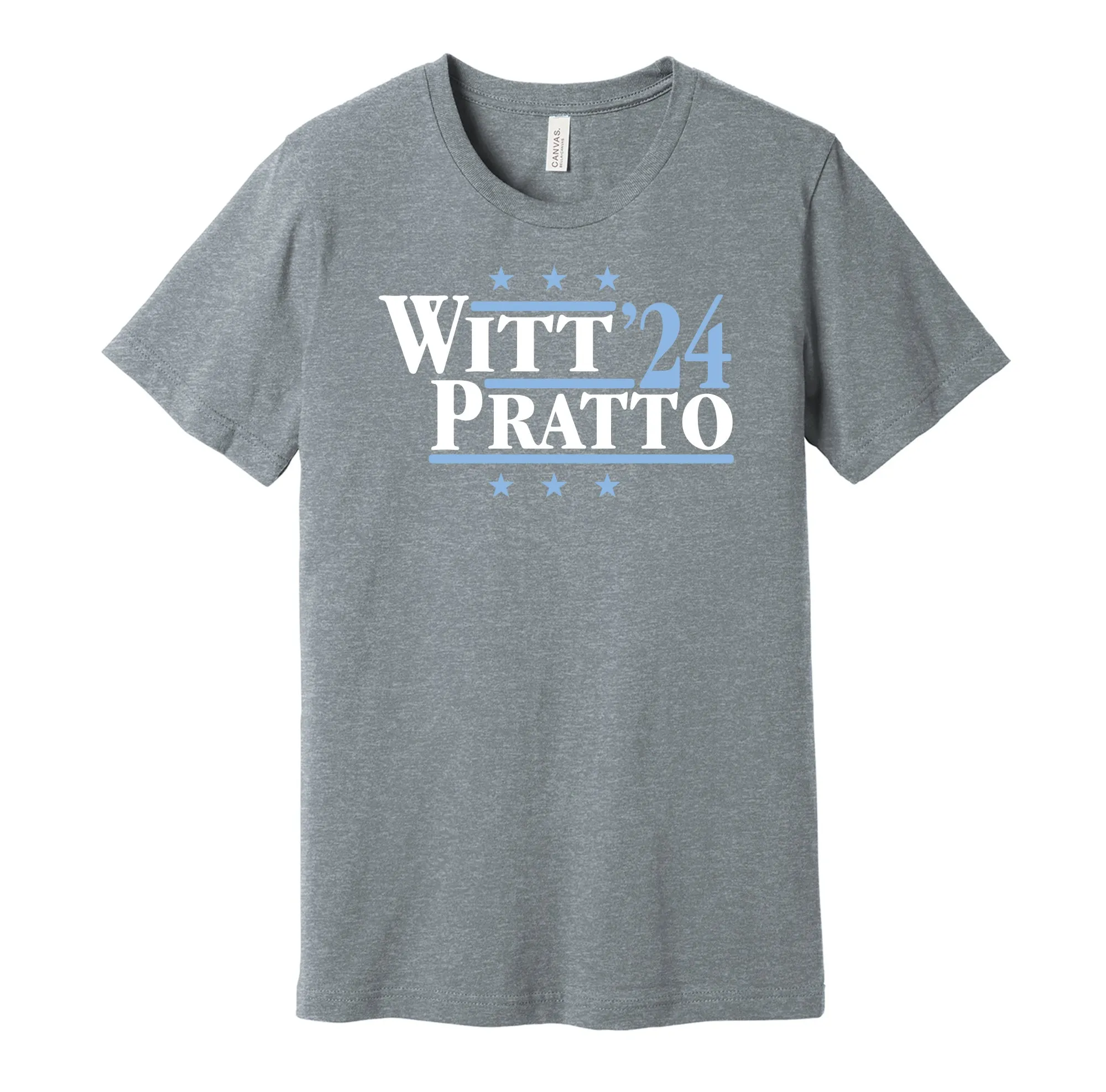 Witt & Pratto '24 - Kansas City Political Campaign Parody T-Shirt - Hyper Than Hype Shirts