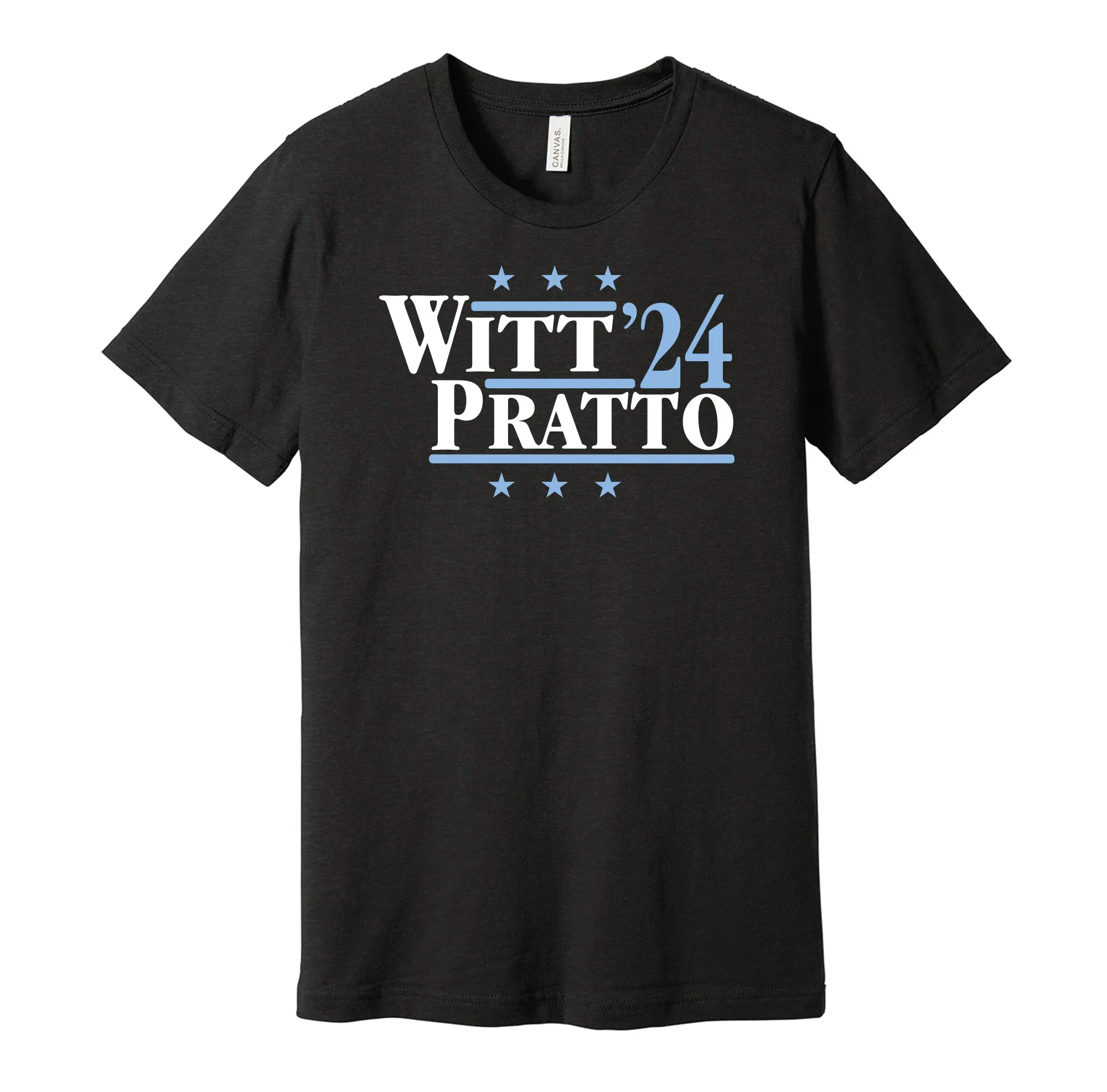 Witt & Pratto '24 - Kansas City Political Campaign Parody T-Shirt - Hyper Than Hype Shirts