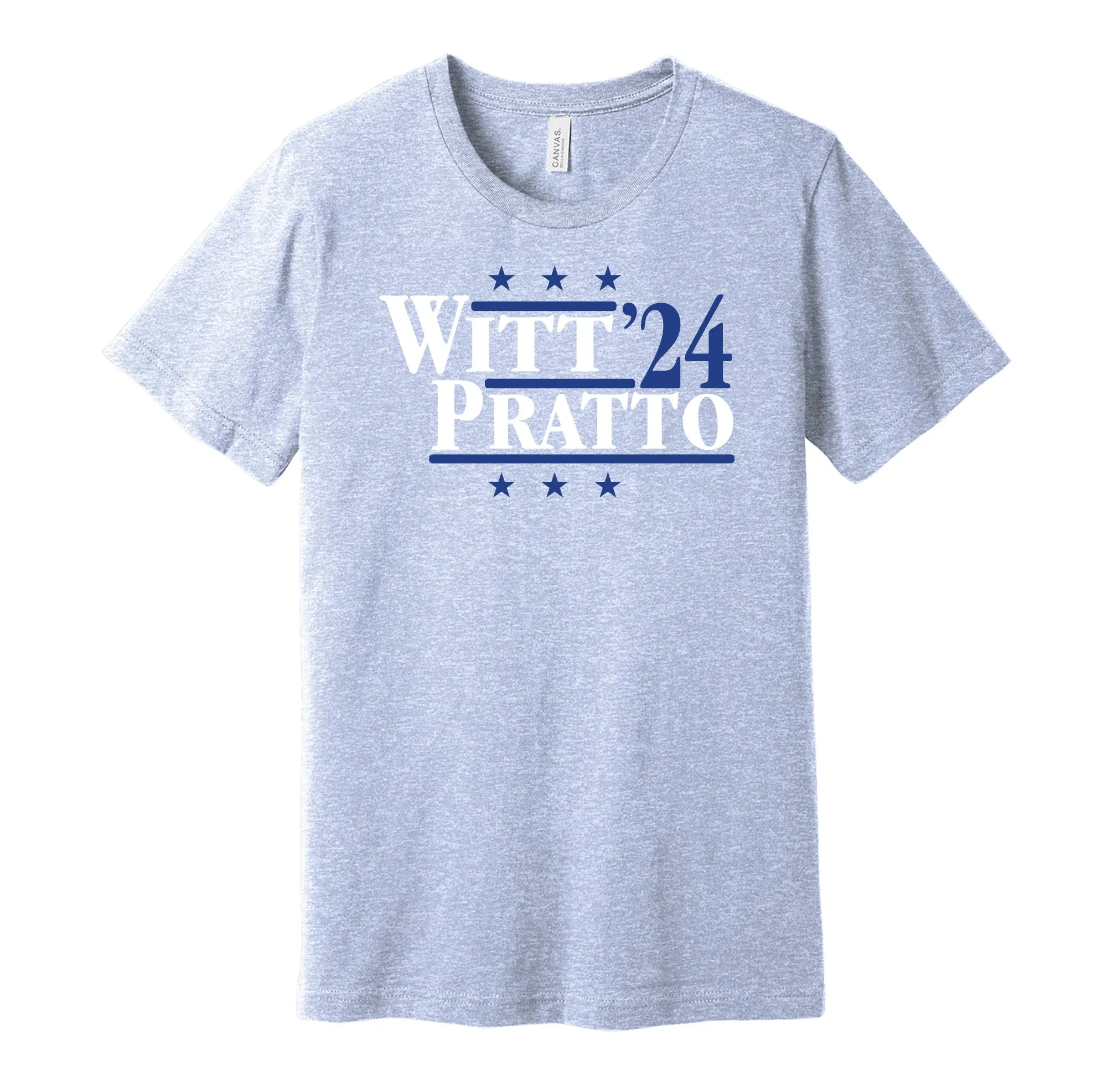Witt & Pratto '24 - Kansas City Political Campaign Parody T-Shirt - Hyper Than Hype Shirts