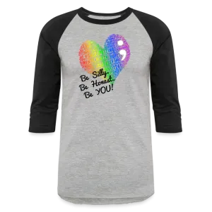 WordCloud / SCF Logo - Raglan Baseball Shirt