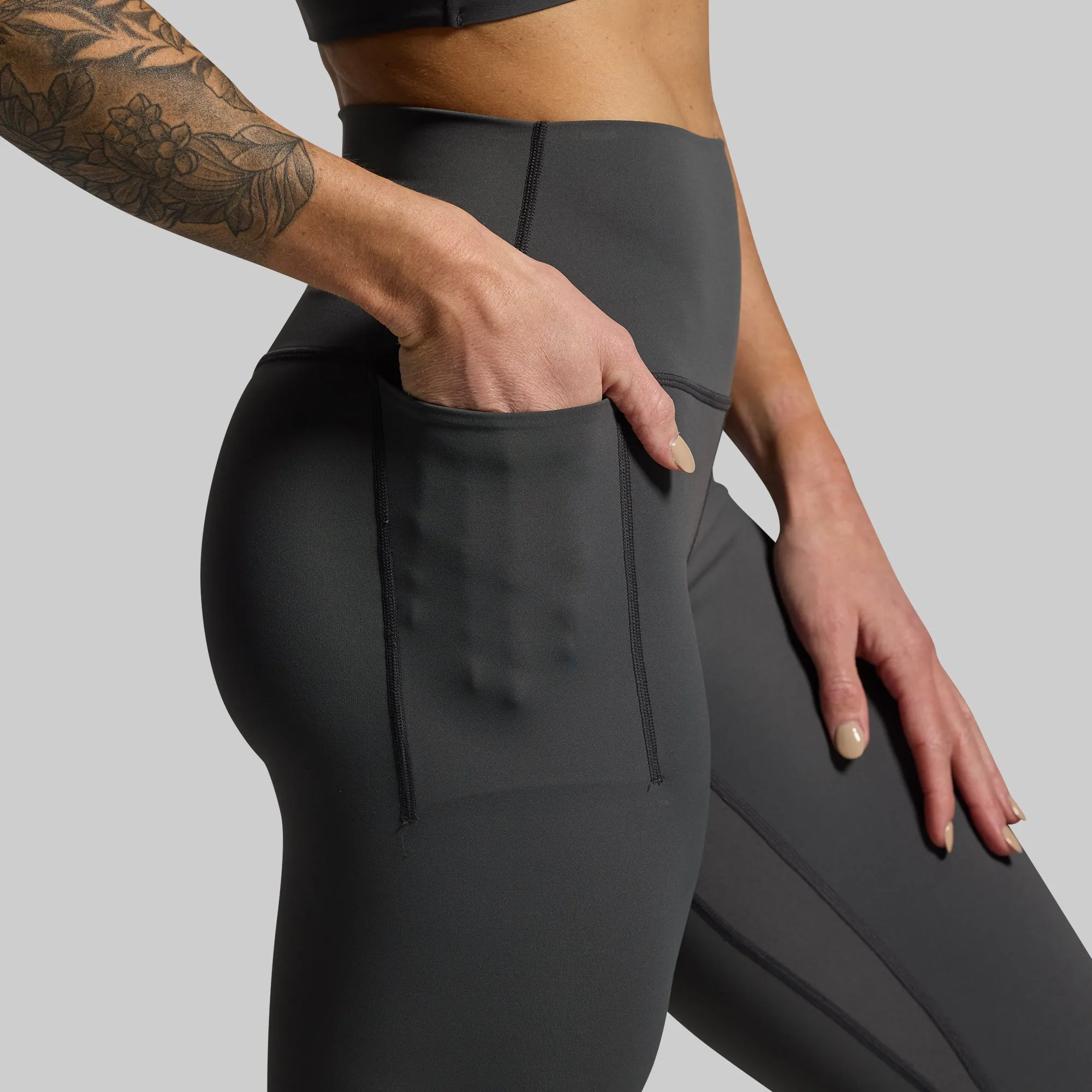 Your Go To Legging 2.0 w/ Pockets (Gunmetal)